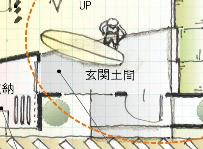 玄関土間